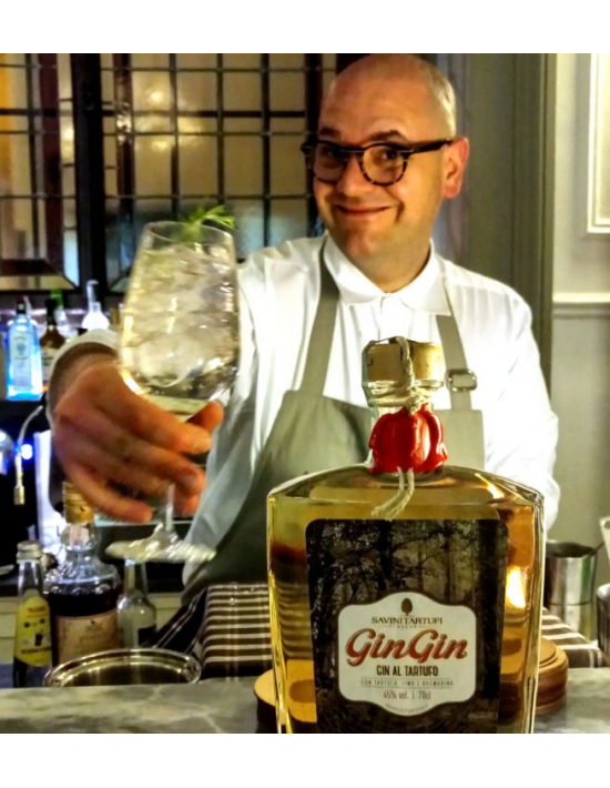 Gin with truffle